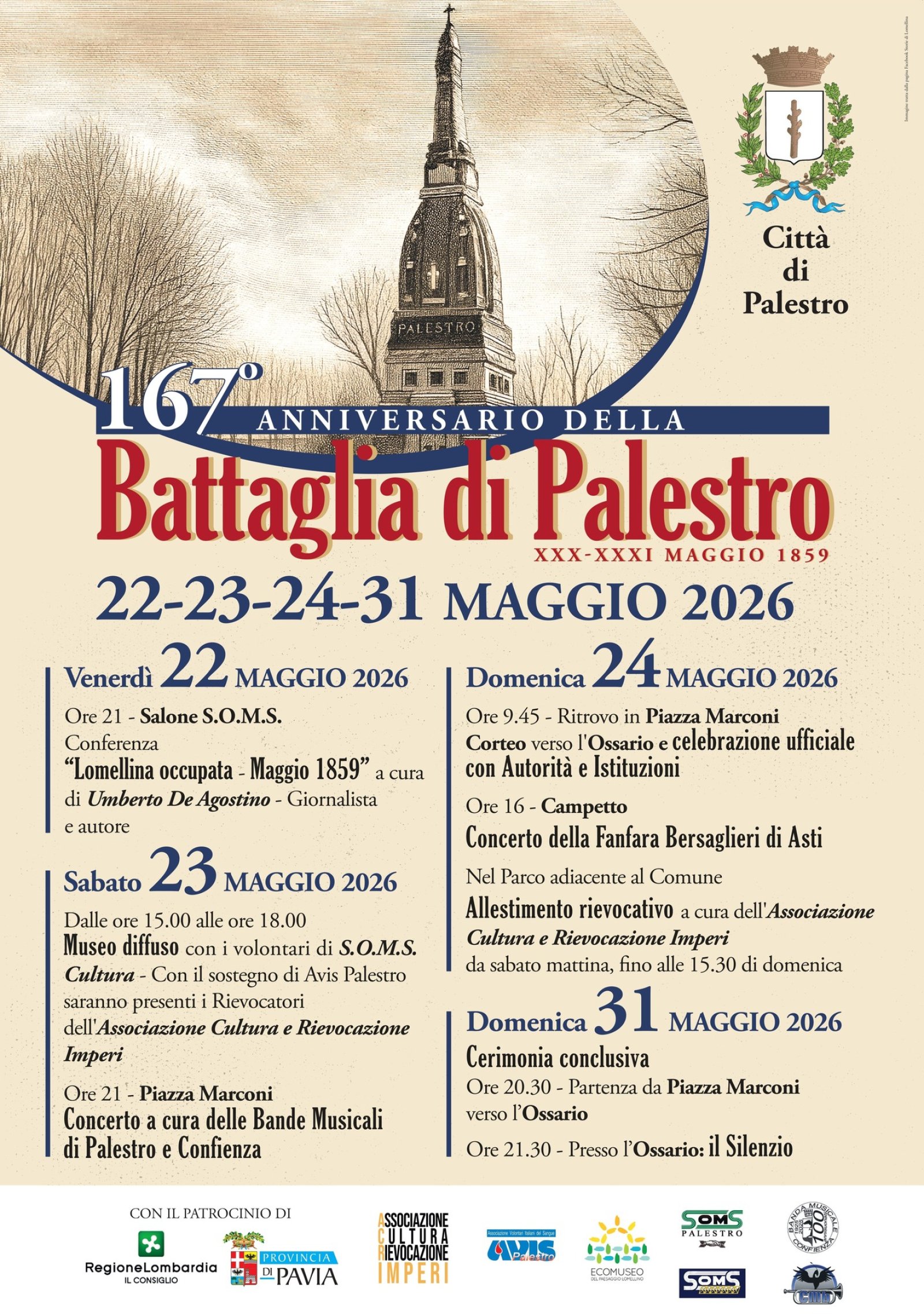 Battaglia Di Palestro Programma