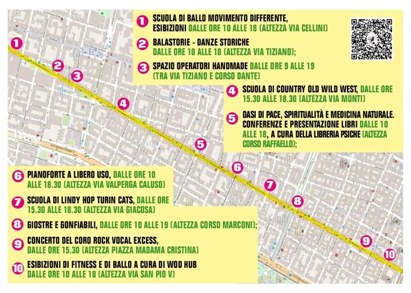 Madama Spring Fest Torino Mappa