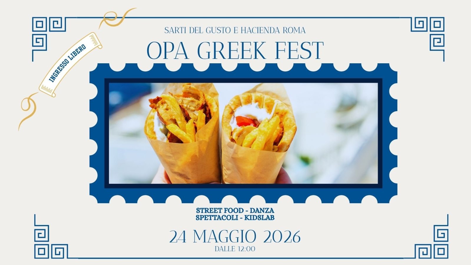 Opa Greek Fest Roma
