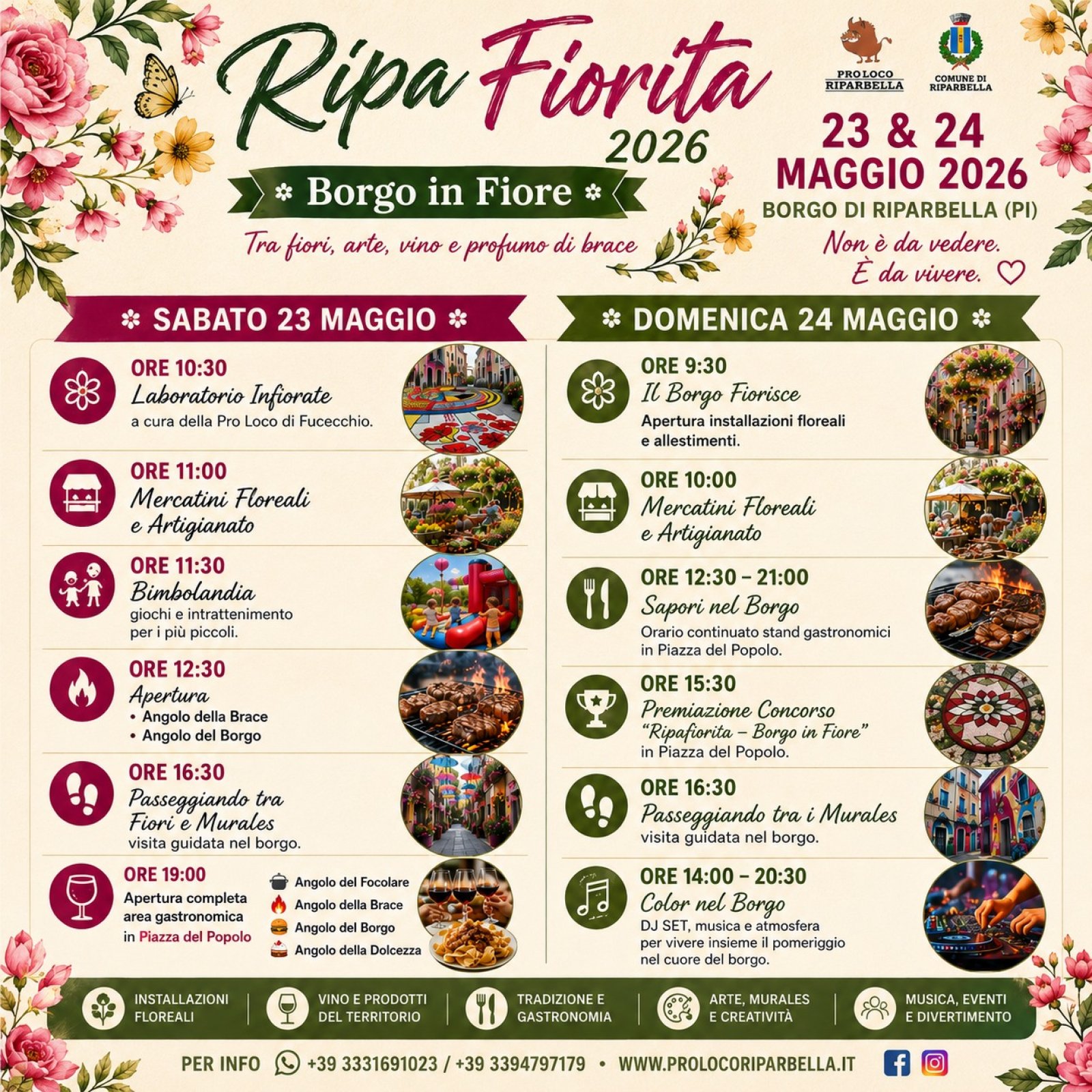 Ripafiorita2026 Programma