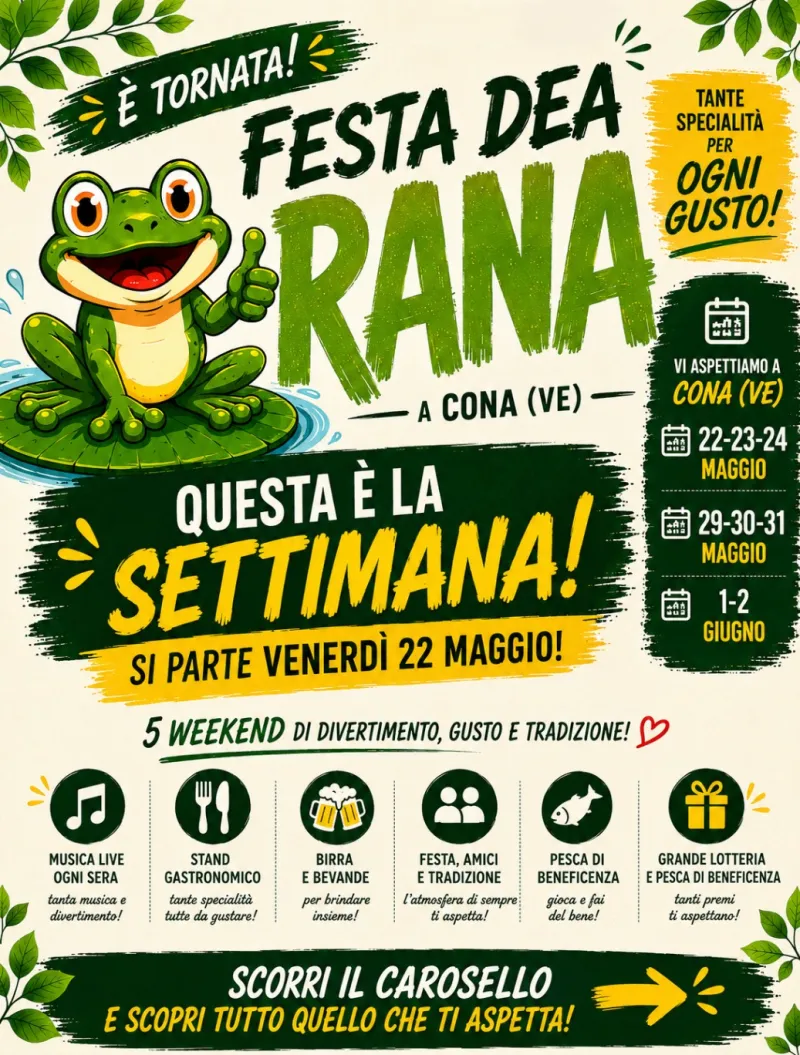 Sagra Dea Rana Cona Banner