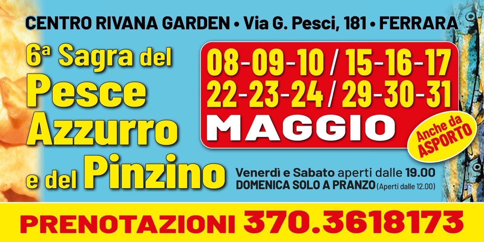 Sagra del Pesce Azzurro e del Pinzino Ferrara