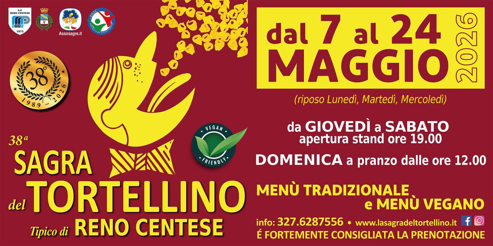 Sagra del Tortellino Tipico di Reno Centese Cento