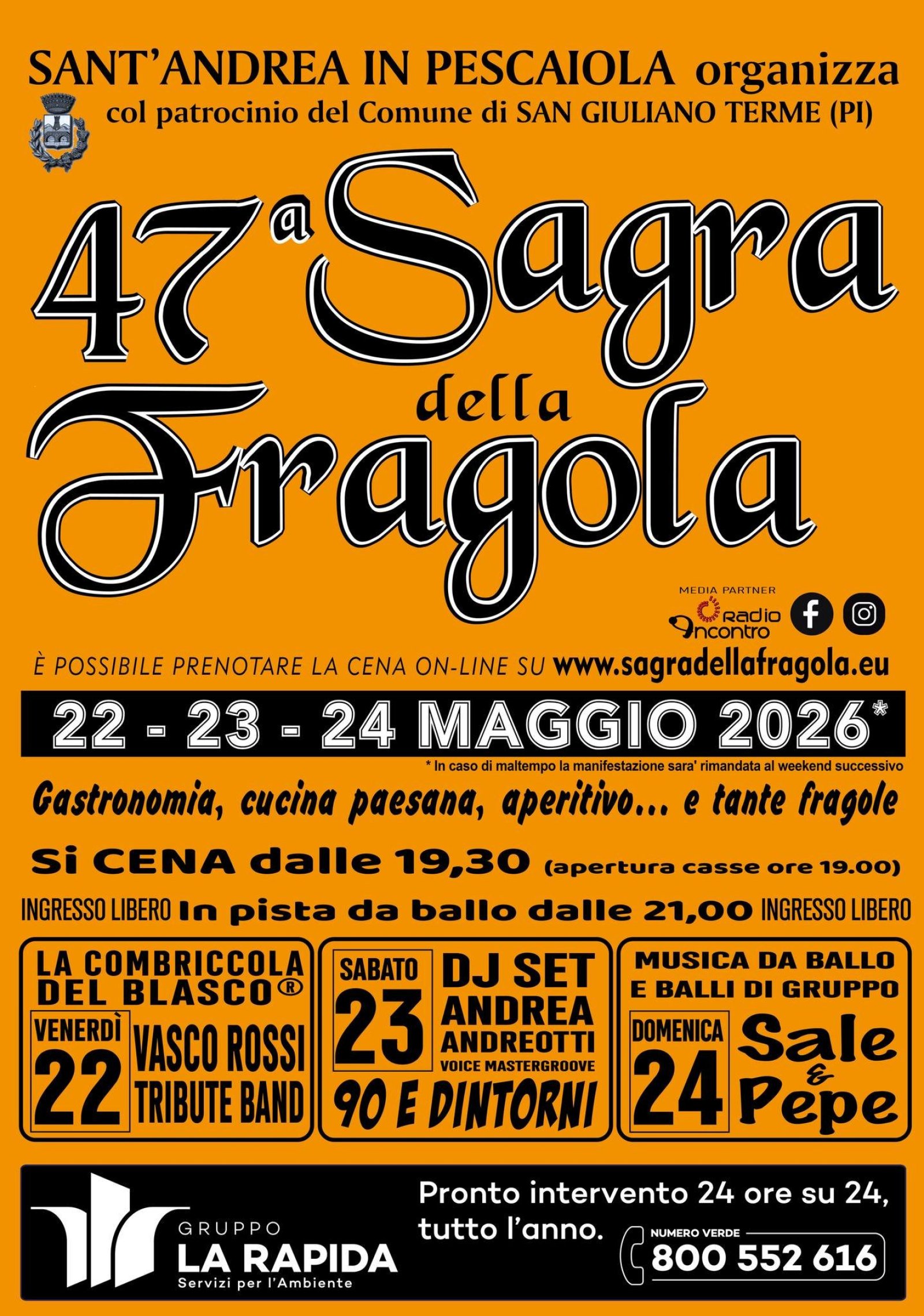 Sagra della Fragola San Giuliano Terme