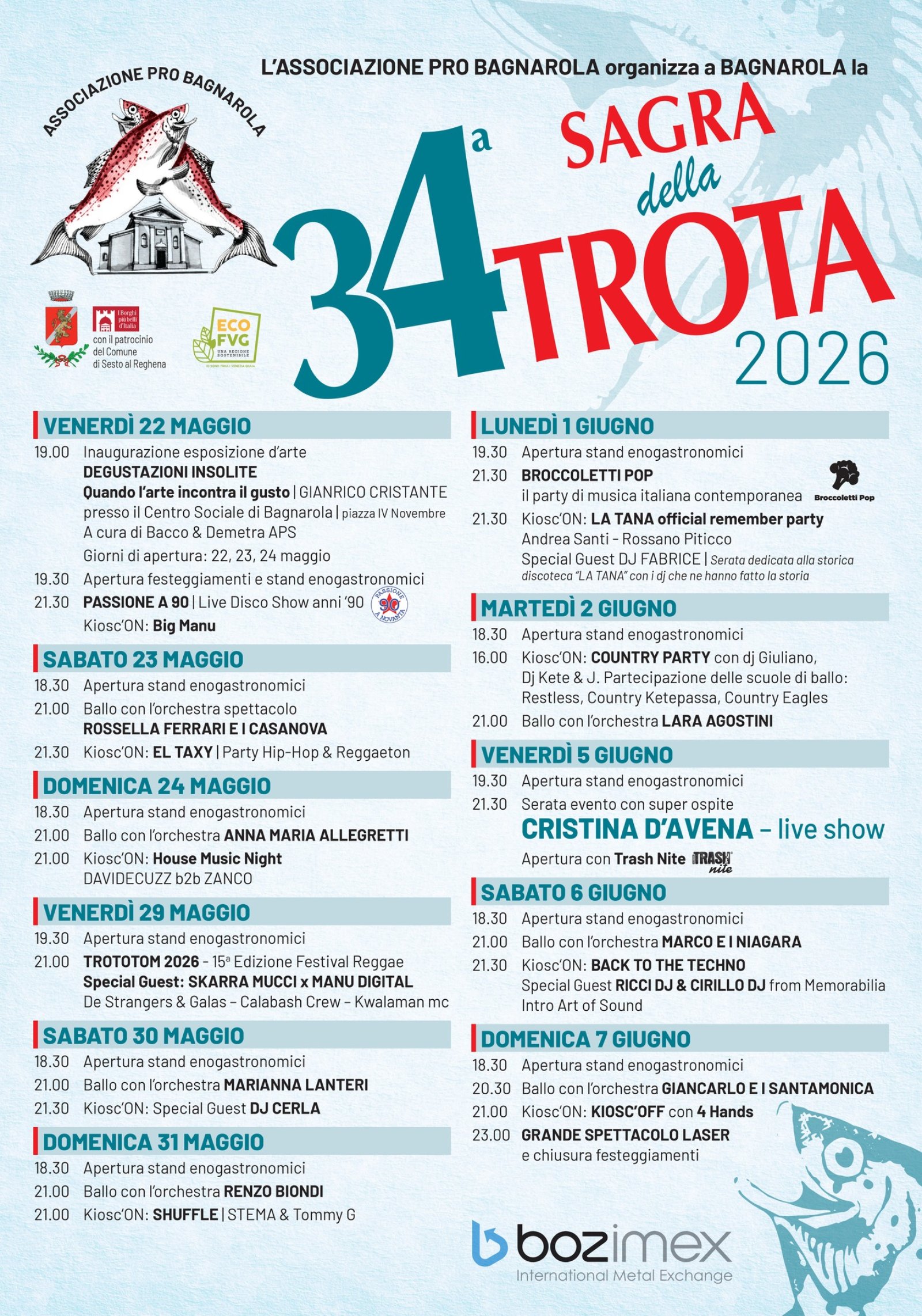Sagra Della Trota Bagnarola