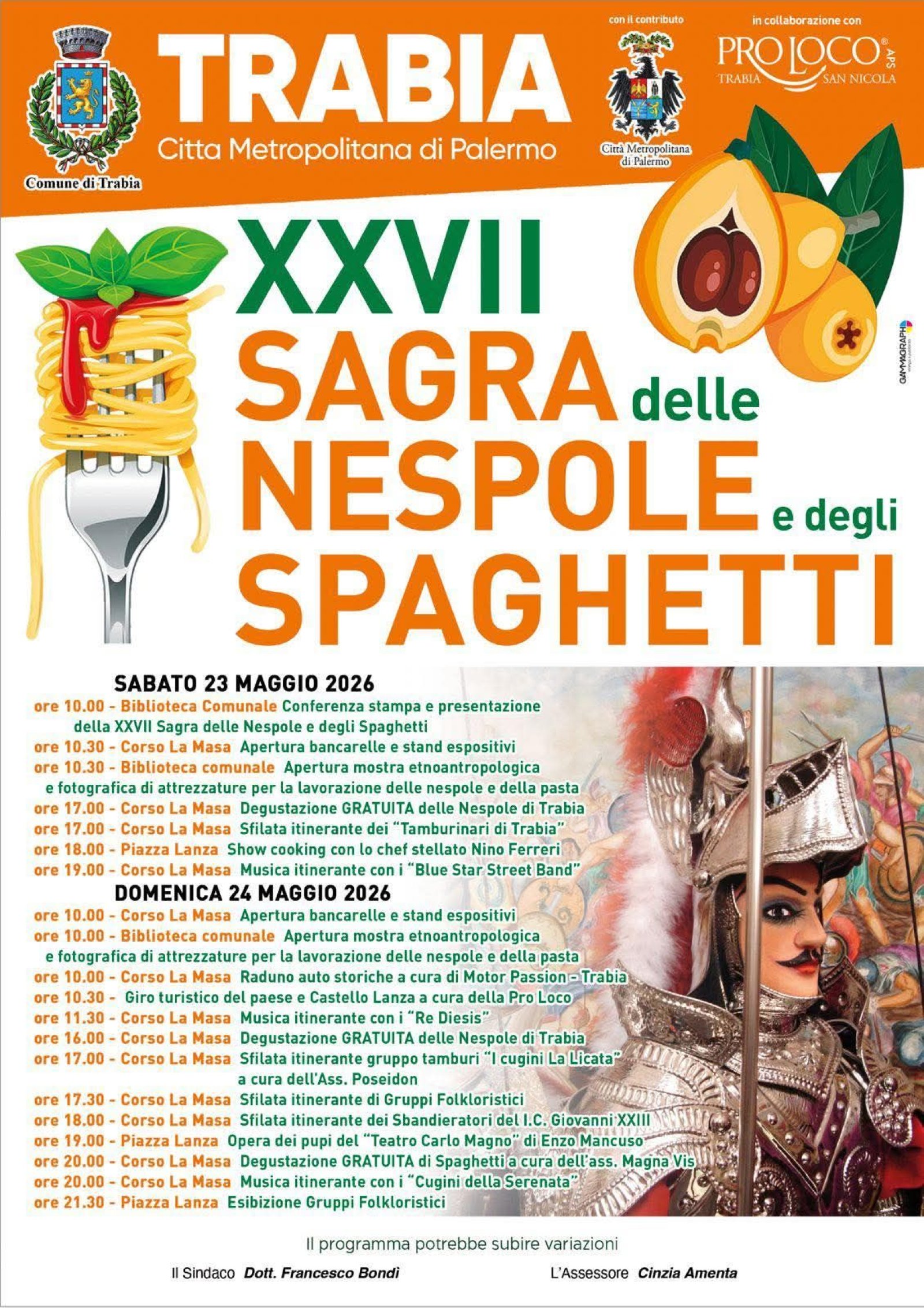 Sagra Delle Nespole E Degli Spaghetti
