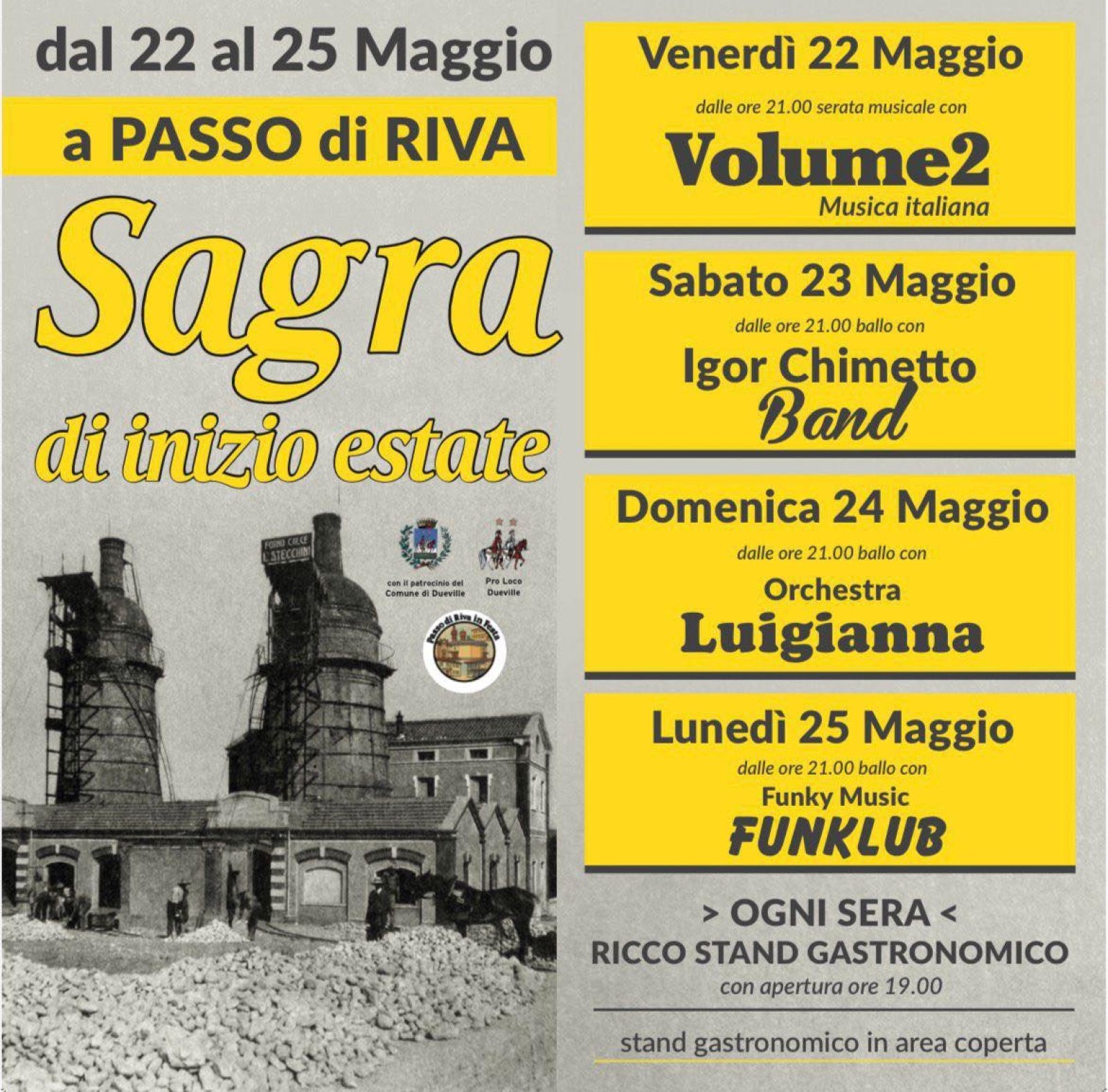 Sagra di Inizio Estate Passo di Riva