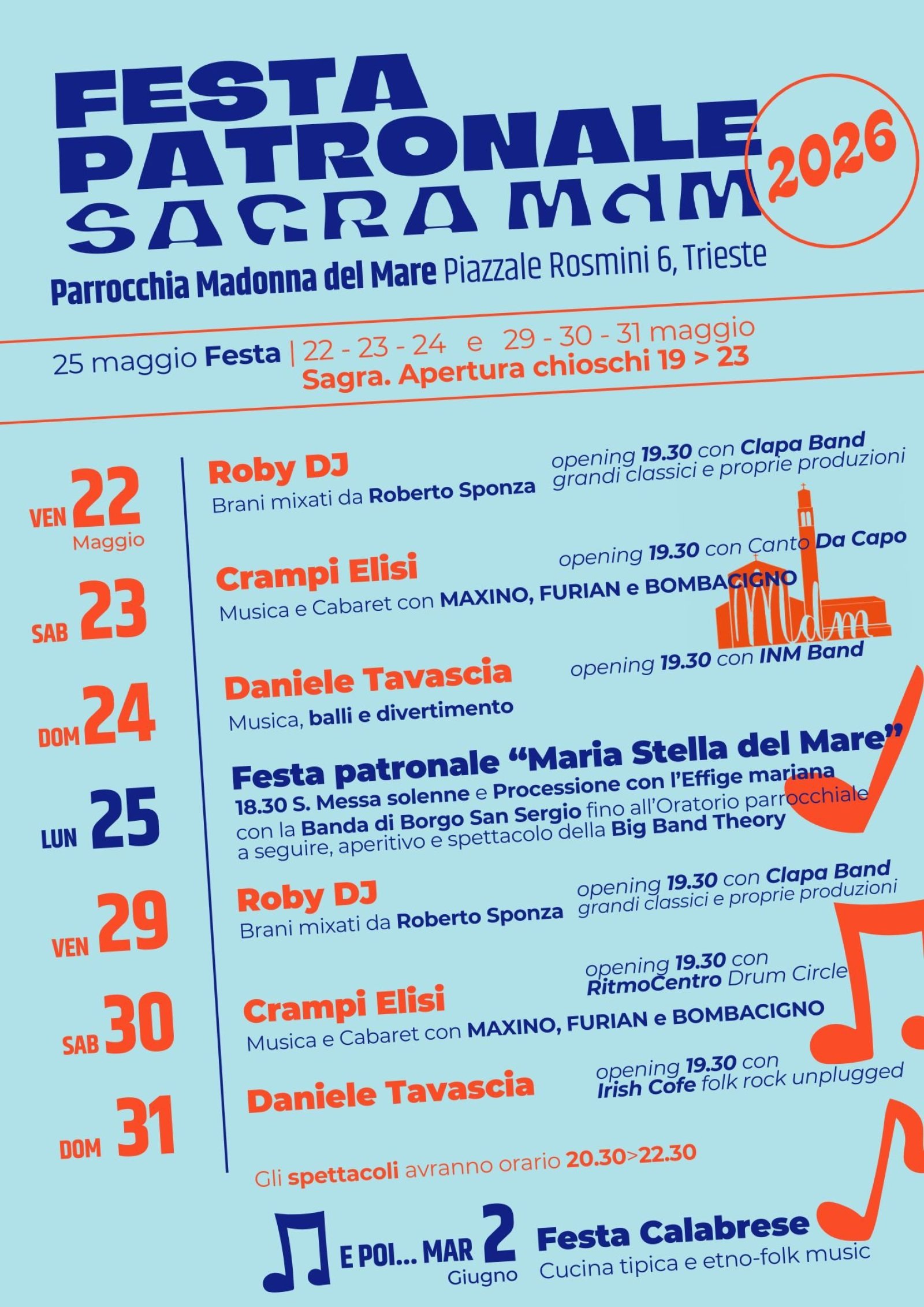 Sagra Madonna Del Mare Trieste